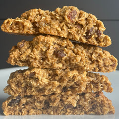 JoJo's classic oatmeal raisin cookie baked fresh