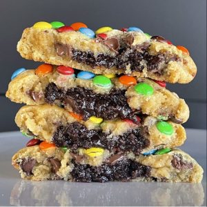 jojos cookie company m&m brownie cookie